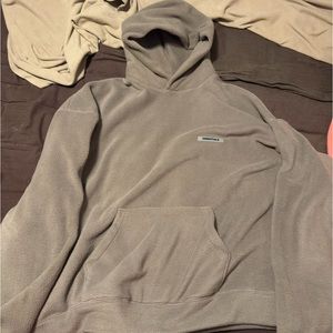 Fear of God Essentials Taupe Fleece Hoodie. Men XL. Like New.